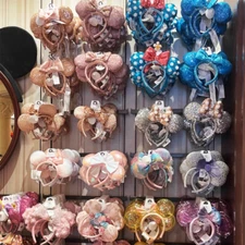 100+ Disney* Parks Sequin Headband Loungefly Magical Bow Mickey Minnie Ears NEW