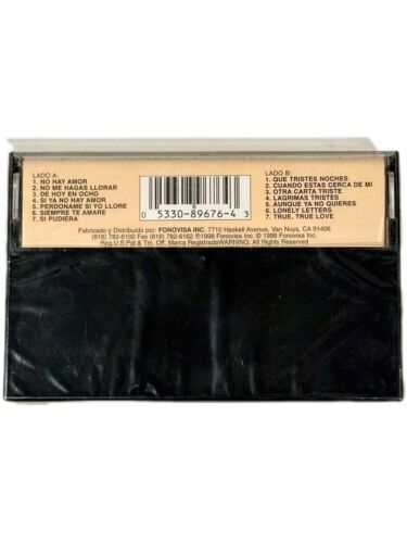 LORENZO ANTONIO siempre te amare Cassette Nuevo Sellado 1998 Latin Rara Musica - Picture 2 of 4