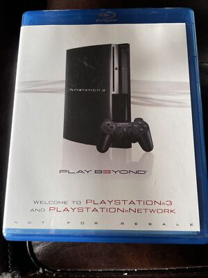 Welcome to PS3 and the PlayStation Network ,Play Beyond - Blu-ray Disc