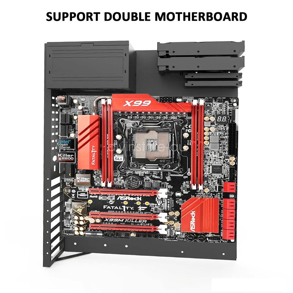 ATX/EATX Motherboard Bracket Fixing Frame Open Chassis Frame Computer Host Rack - image 4 of 4