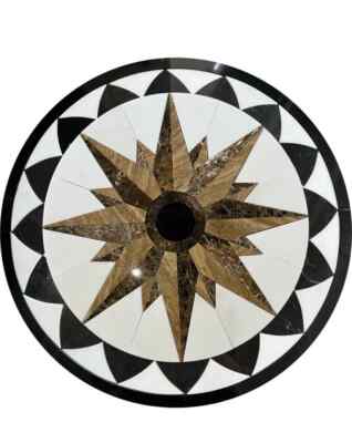 Floor Medallion Marble 42''x42''