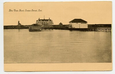 Alta Vista Hotel Corpus Christi , Texas Vintage Postcard