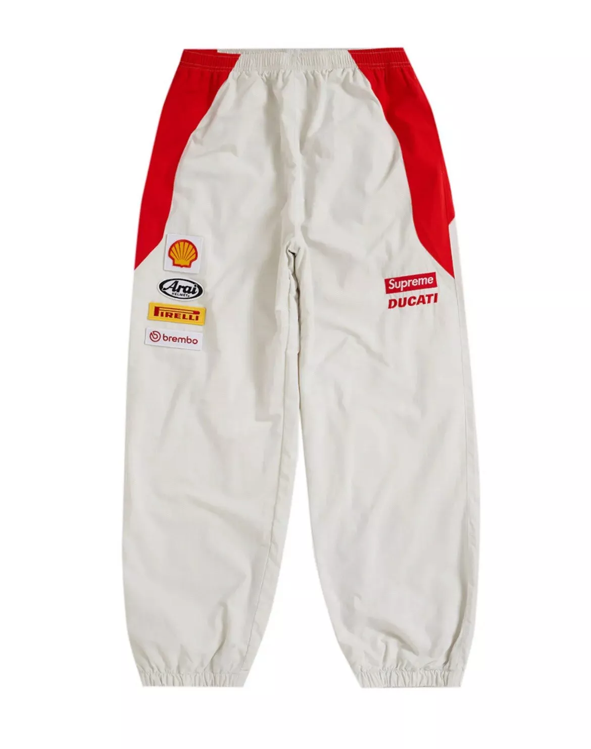 ? Pantalon de survêtement Ducati x Supreme   Taille S   Blanc   NEUF