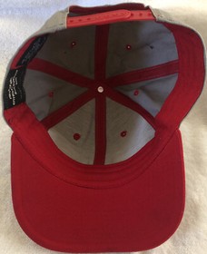 Nintendo Entertainment System Snapback Hat NES Flat Bill Controller Gray/Red