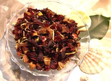 Apricot Supreme Tisane Tea Blend Rose Hips Hibiscus Calendula Flower 1 Ounce