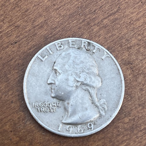 1969 Quarter No Mint Mark Error | 25 cents | Rare Quarter ❤️🇺🇸
