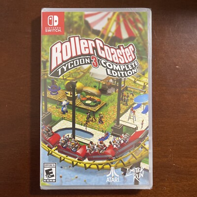 Roller Coaster Tycoon 3: Complete Edition (LRG) (Nintendo