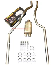 Truck Dual Exhaust w/ 14" MagnaFlow Fits 99-08 Chevrolet Silverado GMC Sierra