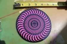 SPITFIRE WHEELS Skateboards Neon Pink Blades Spiral Demon Skateboarding STICKER