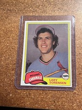 1981 Topps Update Baseball # 831 Lary Sorensen
