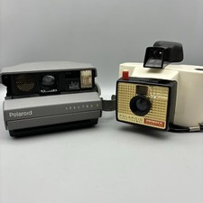 Polaroid Spectra 2/ Swinger Model 20 Instant Film Camera Untested Lot Of 2