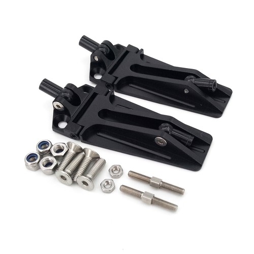 1Pair RC Boat Trim Tabs 60x30mm for RC Speed Boat Oval Vee TRAXXAS Spartan SR - Picture 4 of 15