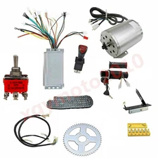 48V 1800W Electric Brushless Motor w/ Controller Kit for Go kart E-BIKE ATV