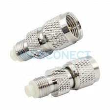 10x Mini-UHF Male to FME Female Jack Coaxial Adapter Connector FME to Mini UHF
