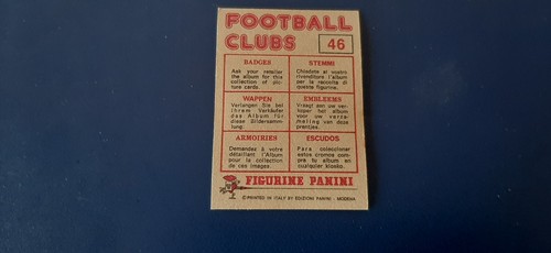 Figurine Panini Football Clubs 1975 con velina - Scegli dall'elenco - Zdjęcie 65 z 421