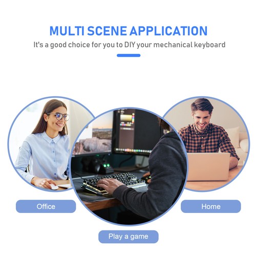 Computer Tastenkappen Bunte Tastatur Key Caps Tastenkappen Kits - Bild 7 von 12