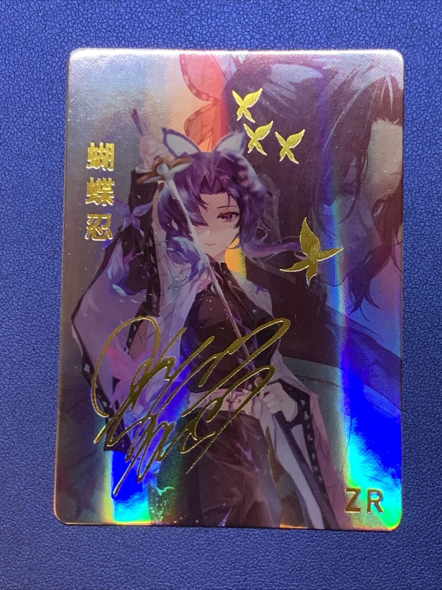 Shinobu Kocho Demon Slayer ZR Signature Foil Goddess Story