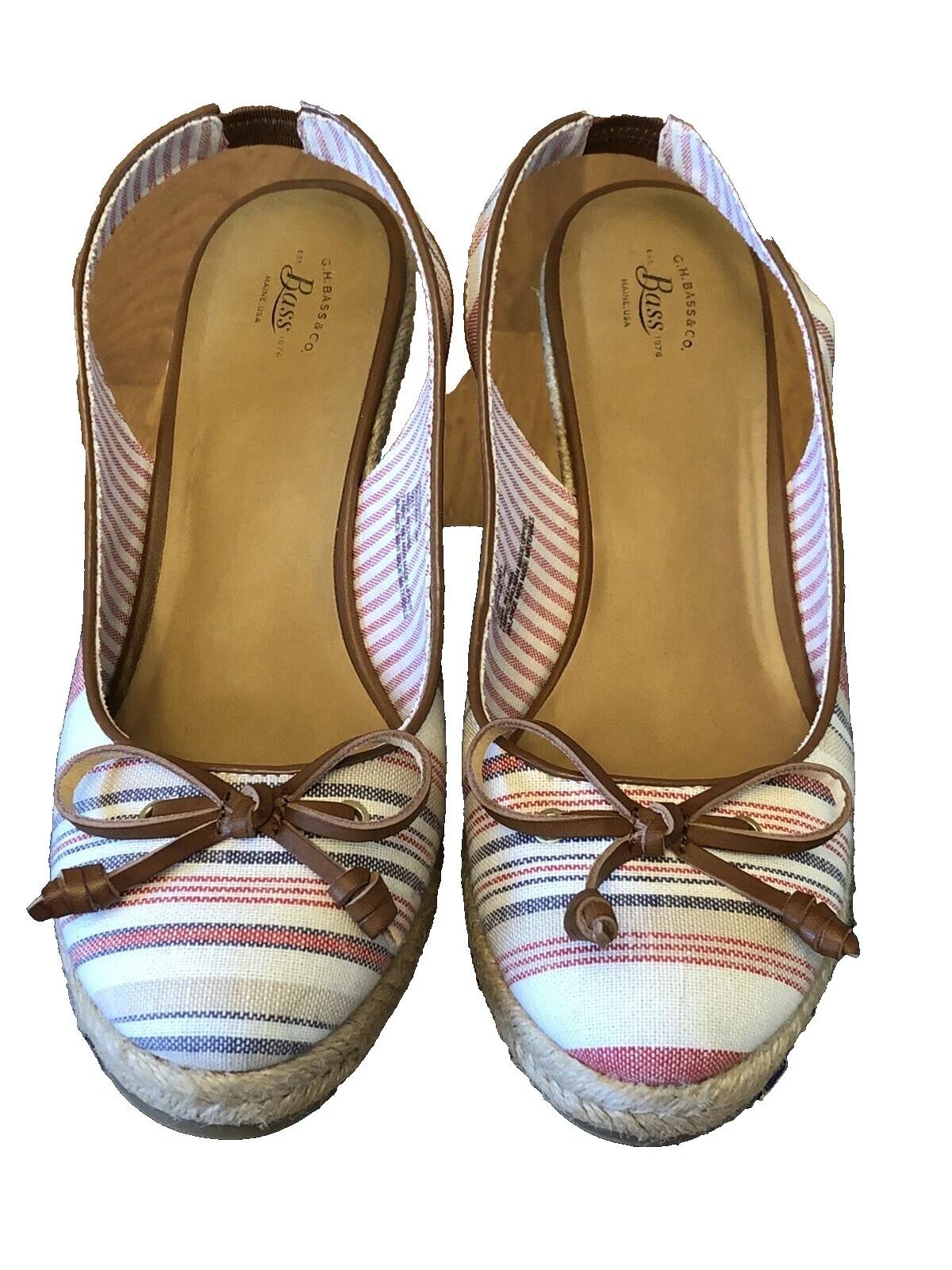 Bass Women's Striped Sandals for Women