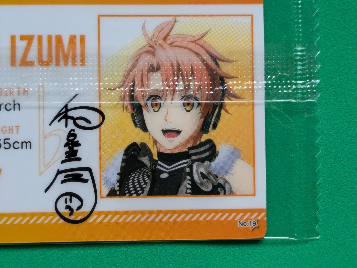 MITSUKI IZUMI IDOLiSH 7 Wafer Card BANDAI No.19 Japanese Anime TCG
