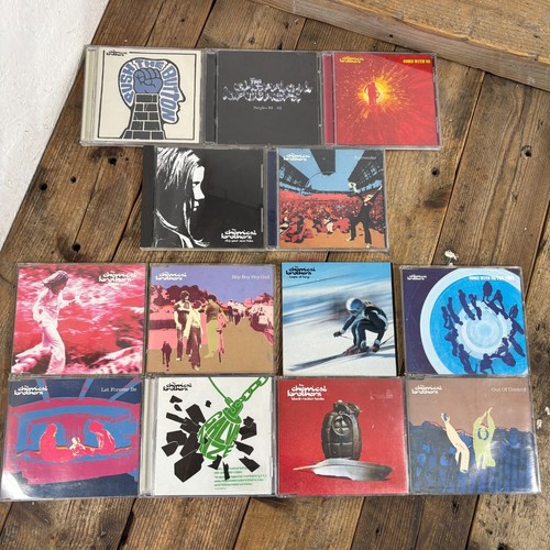 Chemical Brothers CD Album (x5) & Single (x8) Bundle/Job Lot/Collection