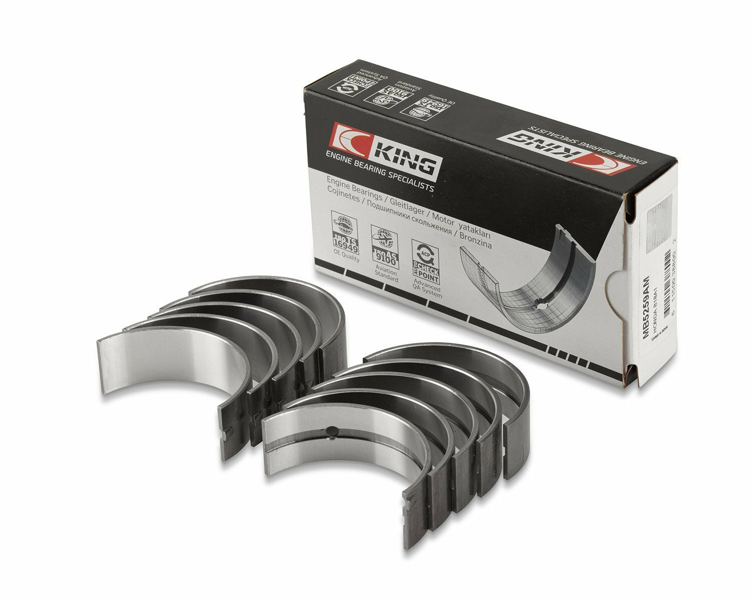 King (MB5293SI STD) Main Bearings suits HSV Chevrolet 7.0 Litre (LS7) W427 eBay