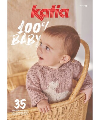 KATIA - Magazin - 100% BABY 106 - Herbst/Winter - Strick-/Häkelanleitung-HW23-24