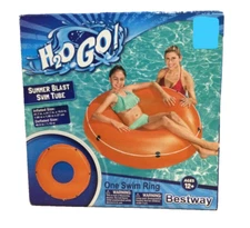 H20GO! SUMMER BLAST SWIM TUBE - ORANGE