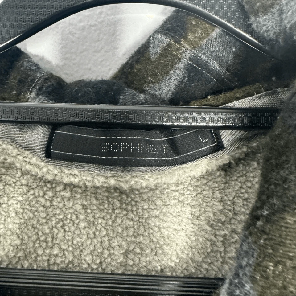 Sophnet gray hooded jacket size large - Image 4 of 4