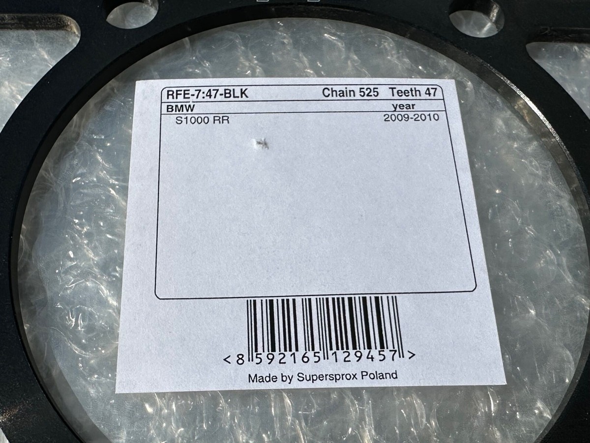 その他 K Supersprox Stahl Kettenrad 47 Z für BMW S 1000 RR, S1000RR
