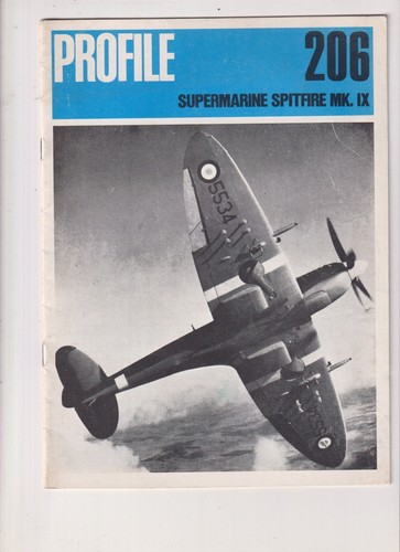 PROFILE N°206 RAF - SUPERMARINE SPITFIRE MK.IX