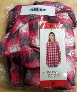 boston traders flannel womens