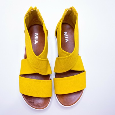 mia yellow sandals