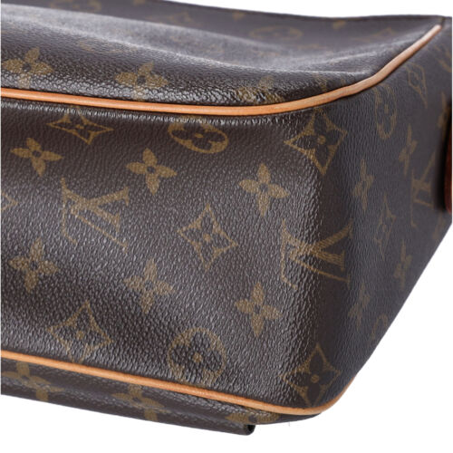 Louis Vuitton Viva Cite GM Monogram Schultertasche M51163 Braun Canvas - Bild 7 von 9