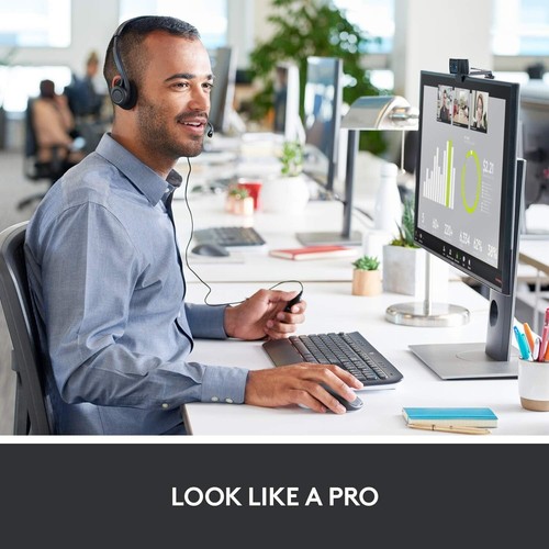 C920x HD Pro Webcam: Full HD 1080p Video with Dual Mics – Perfect for Streaming - Afbeelding 4 van 10