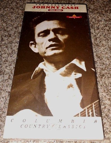 The Essential Johnny Cash 1955-1983 CD Box Set Columbia Country Classics 1992 - Picture 2 of 9