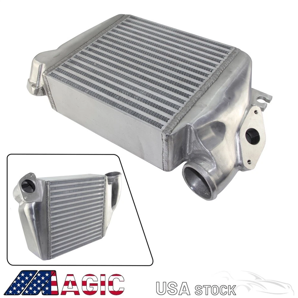Intercooler turbo de montaje superior para Subaru Impreza WRX Forester XT Legacy GT EJ25 Foto 3 de 4