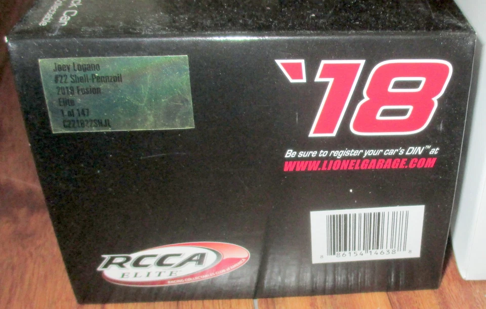 Joey Logano #22 Shell-Pennzoil Elite 2018 1/24 NASCAR/147 Foto 2 de 3