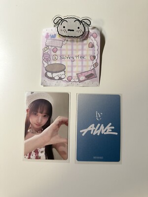 Ive Alive Japan Album Rei offline Lucky Draw Benefit Photocard PC