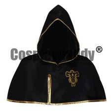 EN STOCK Disfraz Cosplay Clover Kingdom's Magic Knights Black Bull Cape Asta