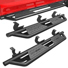 Armor Running Boards for 2018-2026 Jeep Wrangler JL 4 Door Side Steps Nerf Bars