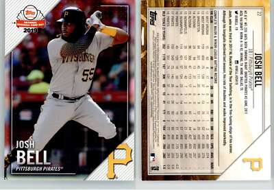 Josh Bell 2019 Topps National Baseball Card Day #22 Pirates Guardians