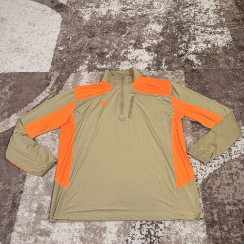 Banded Gear Upland Tech Stalker 1/4 Zip Mens 3XL Blaze Long Sleeve Pullover