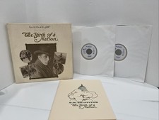 The Birth of A Nation Box Set Laserdisc LD 2 Disc Movie W/ Book VGC Silent Film