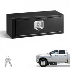 Underbody Truck Tool Box 27 X 10 X 10 Inch Heavy Duty Steel Trailer Storage Box Underbody Truck Tool Box 27 X 10 X 10 Inch Heavy Duty Steel Trailer Storage Box