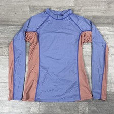 Patagonia Women's Micro Swell Rashguard Size Small Long Sleeve
