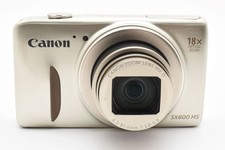 Canon Powershot SX600 HS Red 16.0MP 18x Zoom Digital Camera Gold