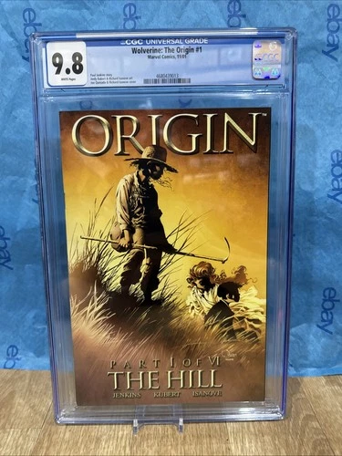 Wolverine: The Origin #1 CGC 9.8 Graded Comic New Slab 2001