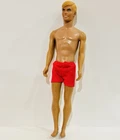 VINTAGE SUNSET MALIBU KEN DOLL 1968 HONG KONG MATTEL #1088 & RED SWIMSUIT SHORTS
