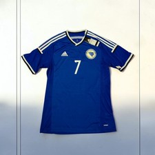 Muhamed Besic #7 Bosnia Jersey Football Shirt Adidas Bosna BiH L  WC2014 Everton