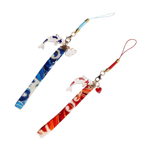 2 Pcs Koi Mobile Phone Lanyard Cellphone Wrist Strap Hanging Rope - 第 5/12 張圖片